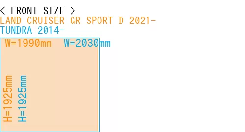 #LAND CRUISER GR SPORT D 2021- + TUNDRA 2014-